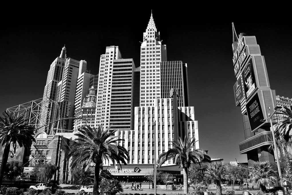 New York New York Las Vegas America Photograph Print