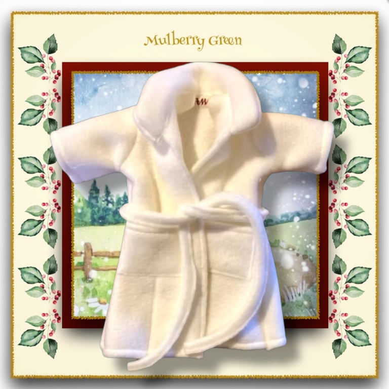 Ivory Dressing Gown
