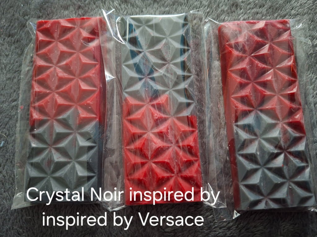 Crystal Noir wax melt bar