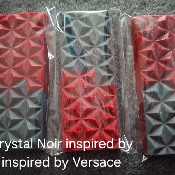 Crystal Noir wax melt bar