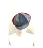 Shelby Cap Black & Red Mixed Tweed