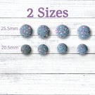 Handmade Fabric Covered Buttons, Set of 4, Sage Green Buttons