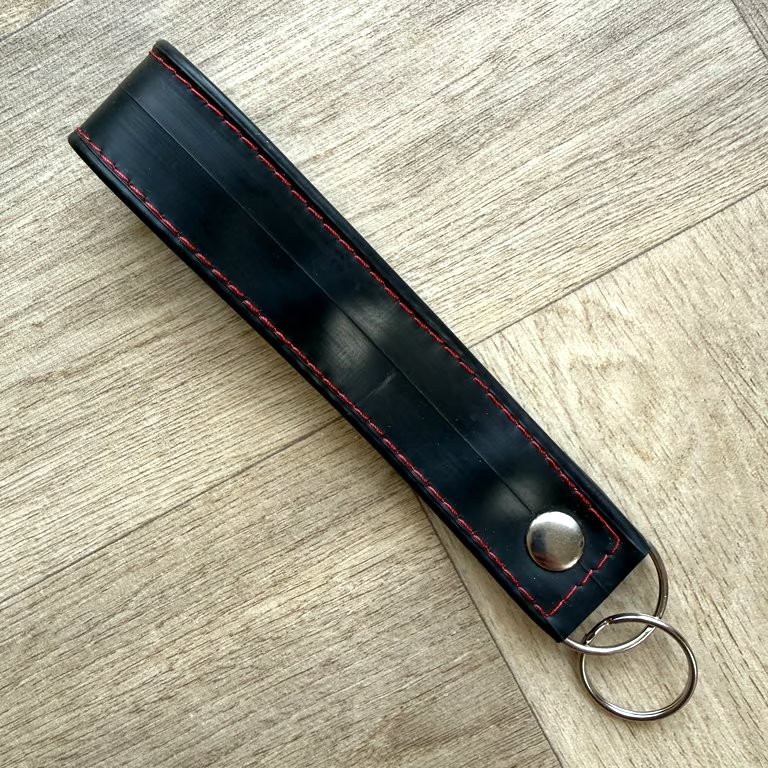 Wrist Strap Key Chain 1 - Made from a Bicycle Inner Tube