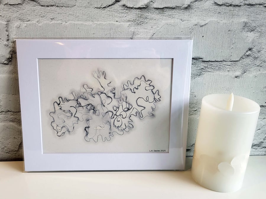 Mixed Media Art Print (Mounted) - 'Pulse' Limited Edition