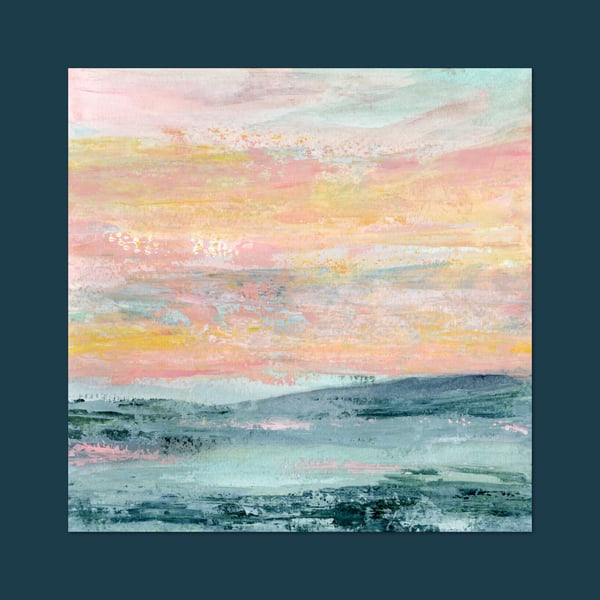 Perfectly Imperfect 12 x 12” Sample Seascape Print 251