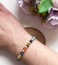 Planets Gemstone Sliding Clasp Bracelet - Image 1