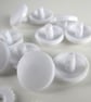 10 Nylon Cover Button Blanks Size 17 11mm - Image 4