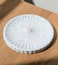 Handmade Jesmonite Incense Stick Holder & Ash Catcher - Scalloped Terrazzo Tray - Image 2
