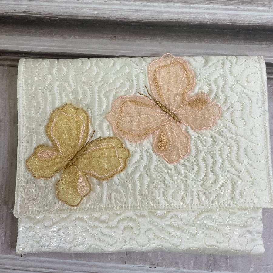 Clutch Bag Butterfly Silk Clutch by Carolee Crafts PB1 - 0018