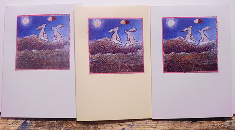 Little Hearts II greeting card