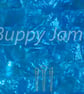 HM016 - Mother of pearl 240 x 140mm Blue shell sheet.