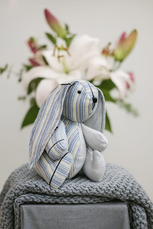 Custom hand made memory bears and soft teddy's for memorials or remembrance keep