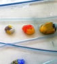 Fused Glass Tropical Fish Tealight Panel: Colorful Underwater Art - Image 10