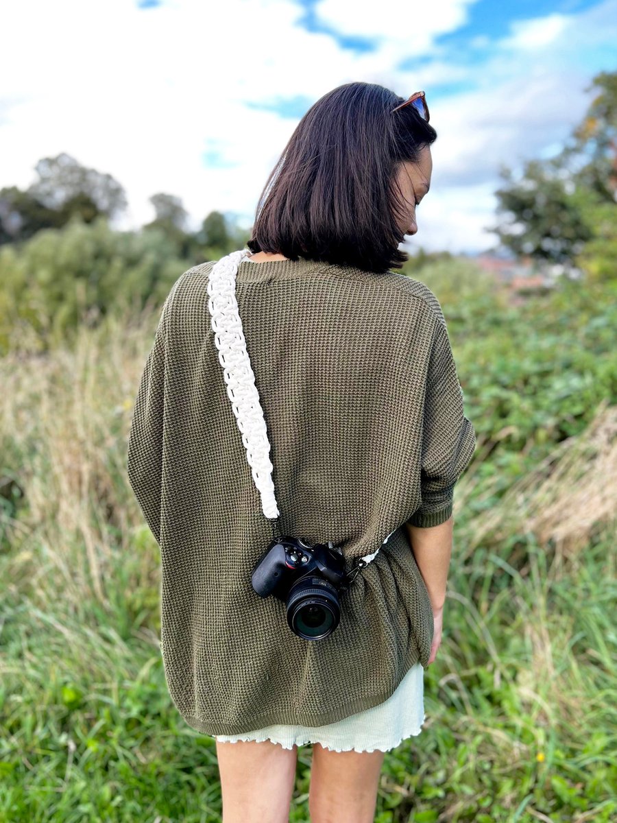 Macrame Camera Strap - 6 Colours