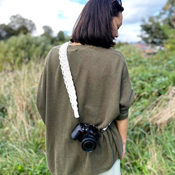 Macrame Camera Strap - 6 Colours