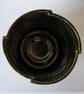 Four Pleat Vase Dark Green - Image 3