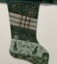 Christmas Stocking Bunting - Green  - Image 6