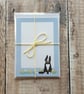 Border Collie Mini Writing Paper Set - Image 1