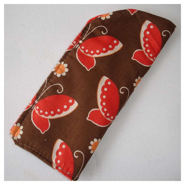 Butterfly Glasses Case Sleeve Soft Butterflies