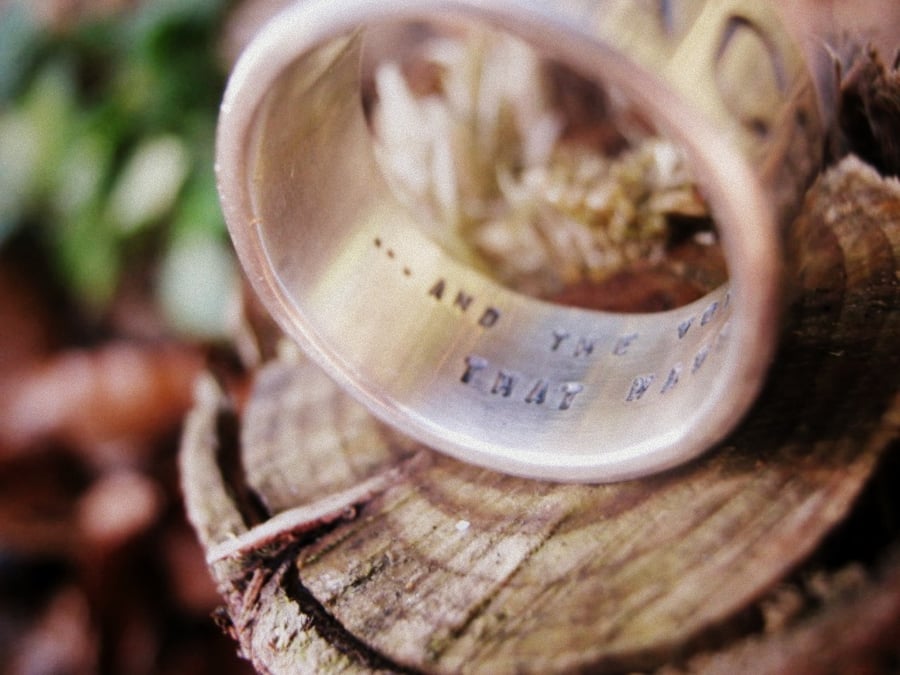 Personalised  Gift - Mighty Ring