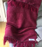 Handwoven blanket Afghan Red Squirrel 