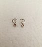 Swirl Ear Stud Setting - ES27 - Image 1