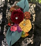 Handmade Textile Art Brooch. Corsage - Image 2