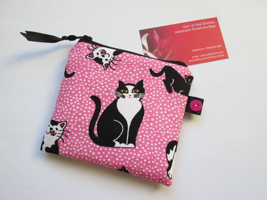 Coin Purse -  Cats