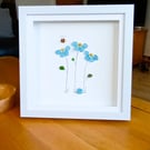 Sea Glass Forget Me Nots, Gift for Her