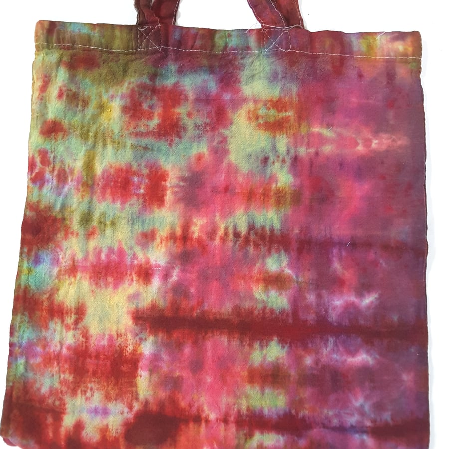 Hand Dyed Cotton Tote Bag 