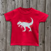 T REX Glow in the dark T shirt