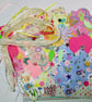 Assorted junk journal, scrapbooking card making papers and embellishments bundle - Image 1