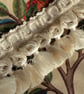 William Morris Christmas Stocking Kelmscott Tree Wine and Woad - Image 3