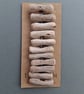 Set of eleven driftwood toggle buttons with single hole - Image 4