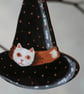 Witches hat wooden hanging decoration - Image 3