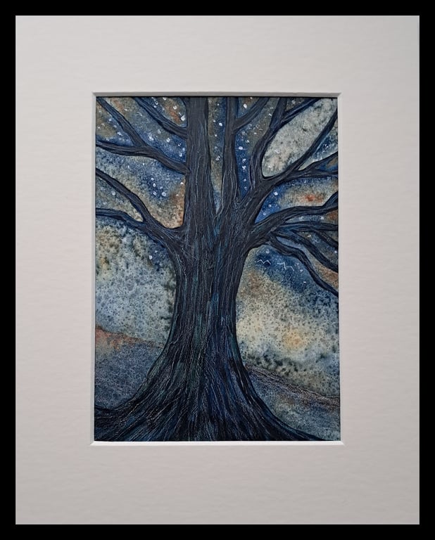 In The Winter Bleakness, on original painting