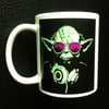 Yoda DJ Style Mug with Personalised Name or message