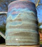 Wheel Thrown Stoneware Swirly MadeWithMud Mug - Image 1