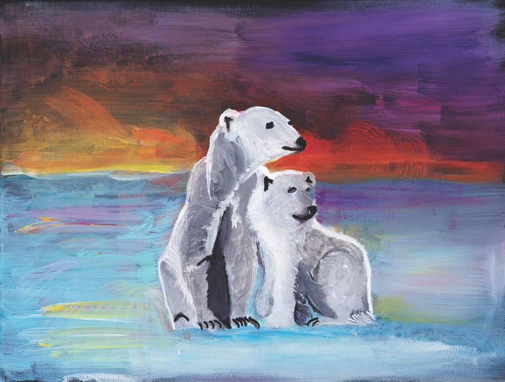Polar Bears Fine Art Print 