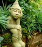 Paul the Sleeping Elf Stone Garden Ornament - Image 1