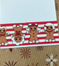 Multipack gingerbread people Christmas gift tags - Image 3