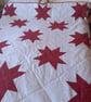 Christmas Star patchwork quilt - Image 2