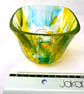 Mini Fused Glass Square Vase - Image 4