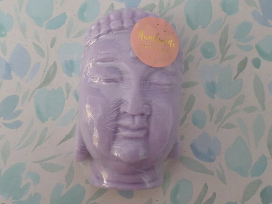 Hand Crafted All Natural Blueberry Buddha Head