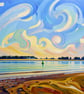 A4 Print North Norfolk Wells-Next-The-Sea Beach 