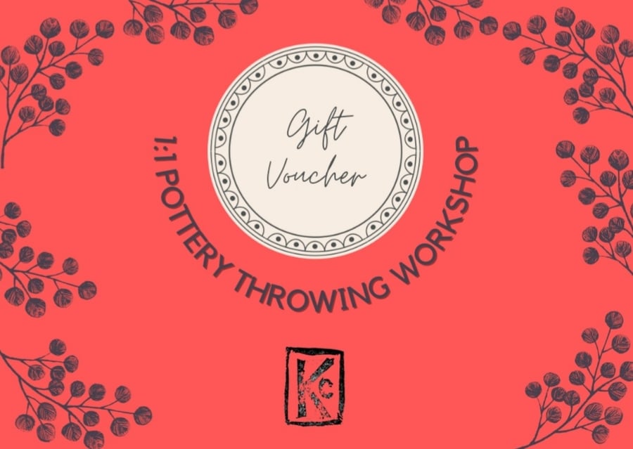 GIFT VOUCHER  - LEARN TO THROW A POT