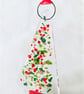 Fused glass Christmas Tree Decoration - Image 2