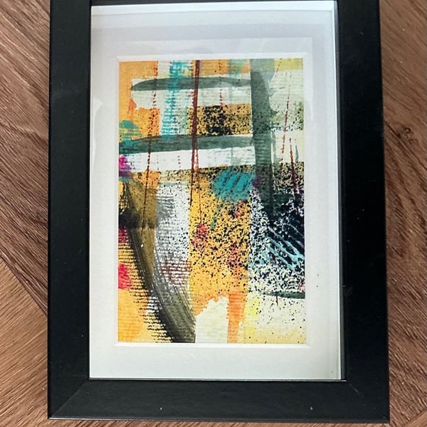 Tall Ships, Abstracted Painting 