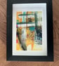 Tall Ships, Abstracted Painting 