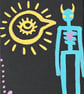SEE NO SPEAK NO - Surreal Series 1 - ACEO - Image 1